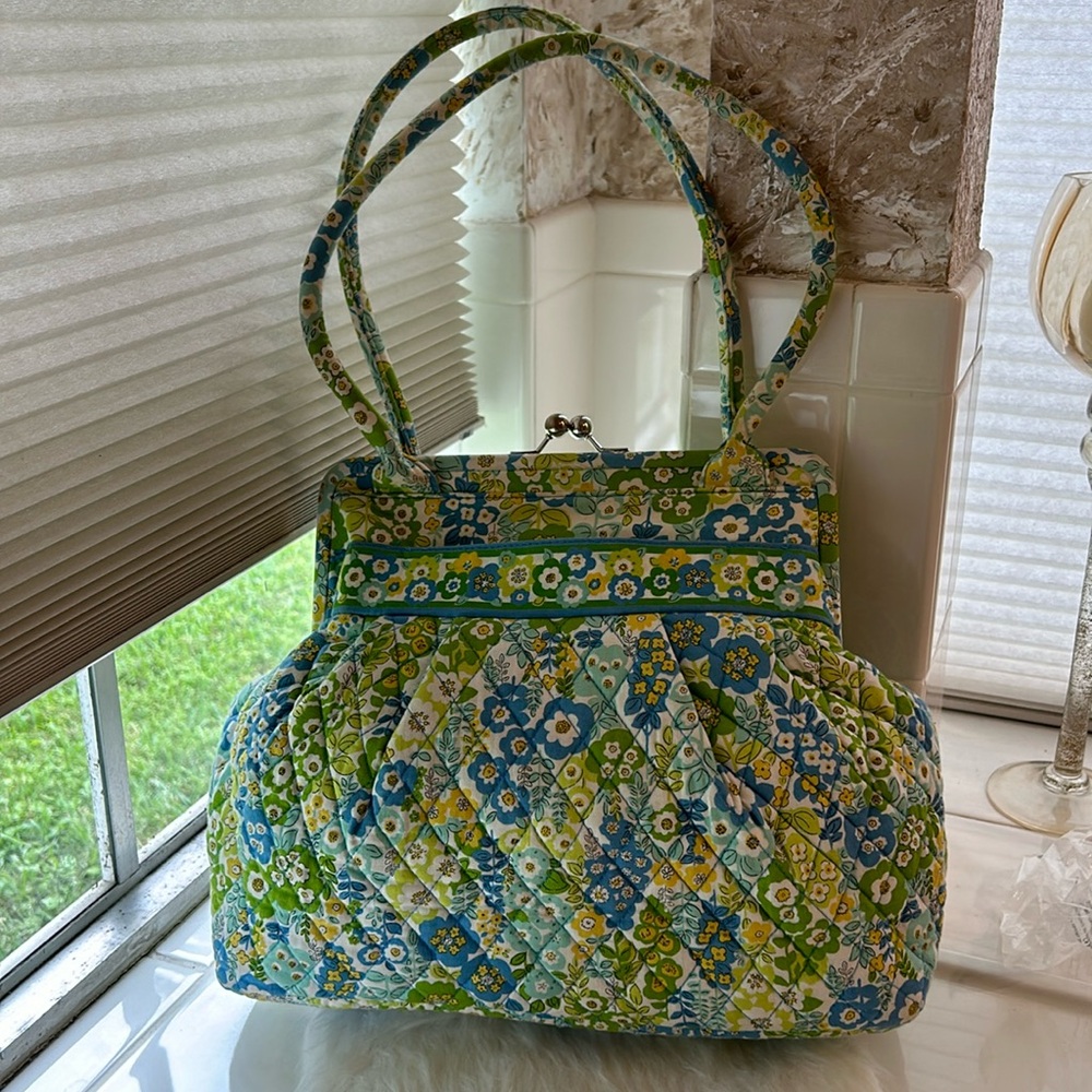 Vera Bradley Kisslock Shoulder Bag